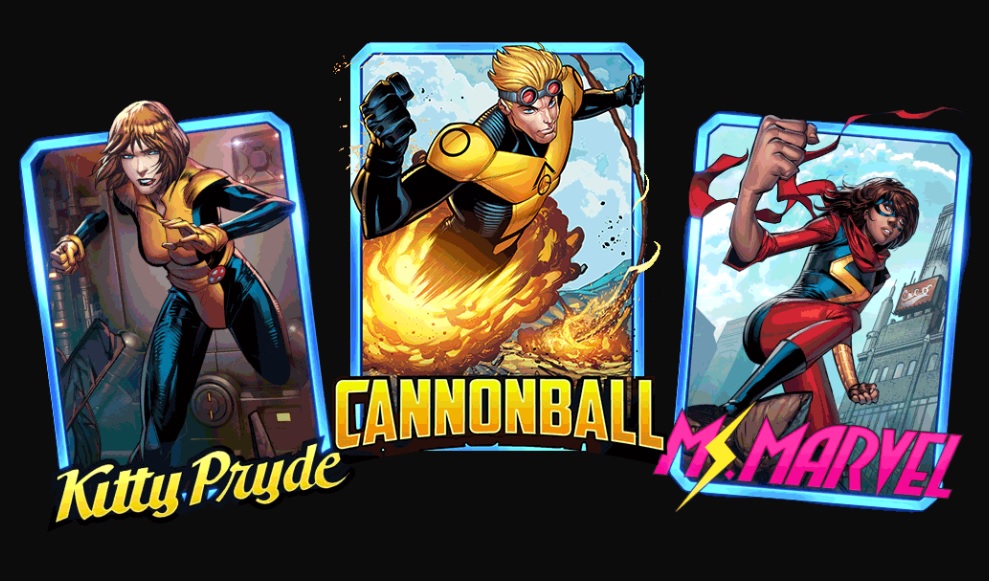 Marvel Snap Cannonball, Ms.Marvel e Kitty Pride, prenderli o no?