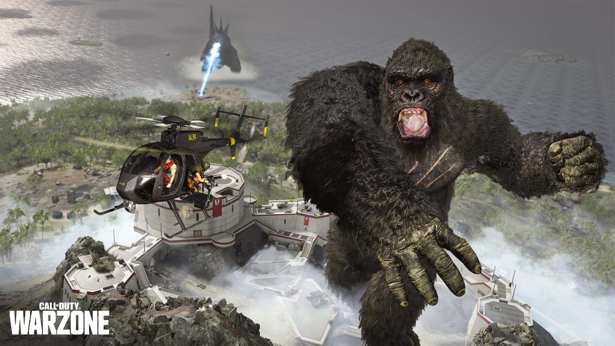 I giocatori chiedono ai devs di Warzone: “rivogliamo l’evento con King Kong e Godzilla”